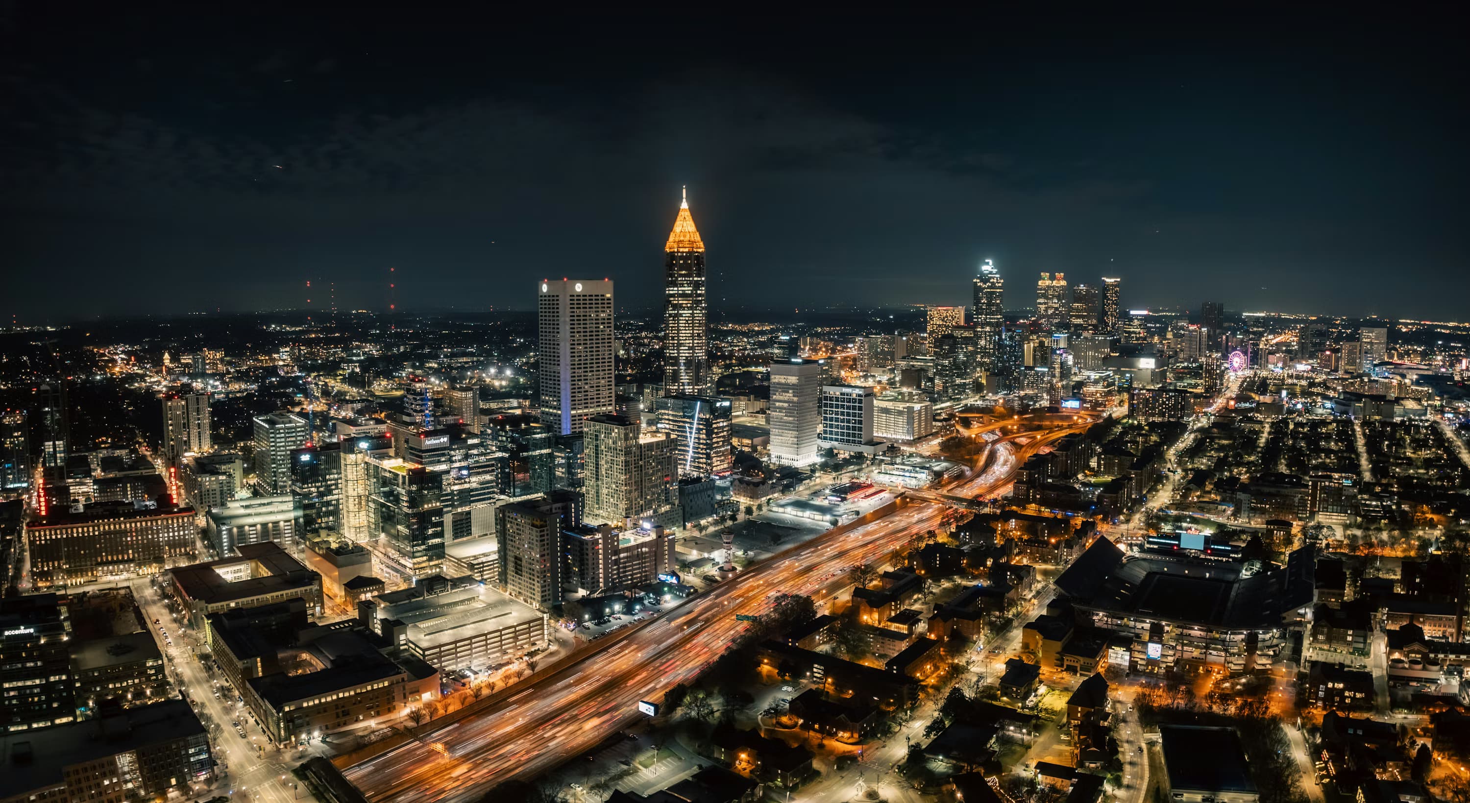 Atlanta city skyline